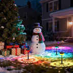 10-Pack IP65 Solar Landscape Lights for Yard