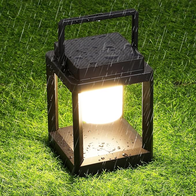 Backyard Solar Lanterns, Waterproof LED Backyard Lights
