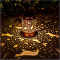 Dog Solar Porch Lanterns, Rustic Waterproof LED