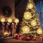 Christmas Backyard String Lights 4-Pack, 480 LED Waterproof
