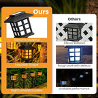 10-Pack Solar Pathway Lights, Waterproof LED Driveway Lights