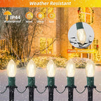 C9 Pathway Lights, 30ft LED Stakes