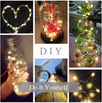 Warm White Outdoor Edison String Lights, Weatherproof