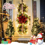 100 LED Christmas Twinkle Lights, 33ft Waterproof for Backyard
