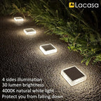 4-Pack IP68 Solar Landscape Lights for Yard