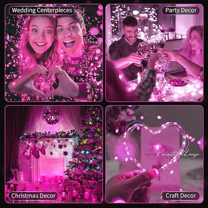 Christmas Yard String Lights 20-Pack, 20 LED Waterproof