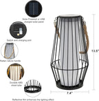 Solar Hanging Lanterns, Backyard Hanging LED Decor