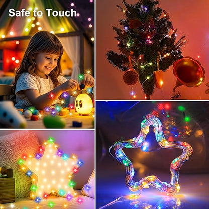 Christmas Fairy Lights, 16ft 50 LED Battery Twinkle Lights