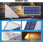 12-Pack Warm White Patio Solar Lights, Waterproof LED