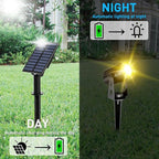 Solar Landscape Spotlights, LED