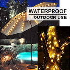 Warm White Outdoor Edison String Lights, Weatherproof