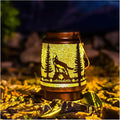 Courtyard Solar Garden Lanterns, Classic Waterproof LED