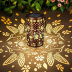Hummingbird Solar Lantern Set, Classic Garden Lighting