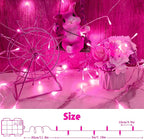 30 LED Christmas Twinkle Lights, 8ft Waterproof for Backyard