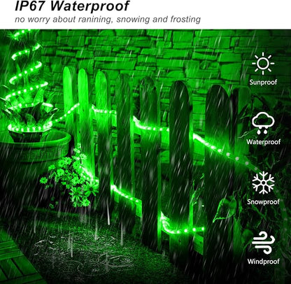 66ft LED Rope Lights, Remote Control Color-Changing