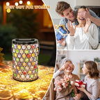 Hummingbird Solar Lantern Set, Elegant Garden Lighting