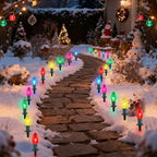 Christmas String Lights, 38ft Waterproof Twinkle Lights