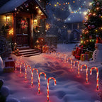 Solar Path Lights, Outdoor Driveway LED