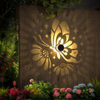 2-Pack Solar Wall Lights, Outdoor LED