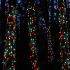 2-Pack 100 LED Christmas Twinkle Lights, 32ft Waterproof for Backyard