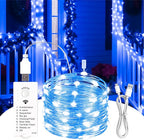 Christmas Yard String Lights, 16ft 50 LED Waterproof