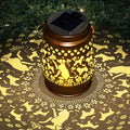 Solar Dog Lanterns, Backyard Hanging LED Decor