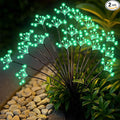 Green Solar Pathway Lights 2-Pack, Walkway LED
