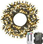 Christmas Backyard String Lights, 33ft 100 LED Waterproof