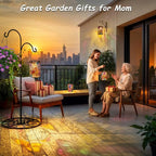 Butterfly Solar Lantern Set 2-Pack, Elegant Garden Lighting