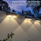 12-Pack Bright Solar Yard Lights, Outdoor LED
