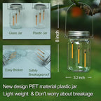 Backyard Solar Lantern Set, Rustic Yard Lighting