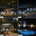 Multicolor Solar Pathway Lights 2-Pack, Garden LED