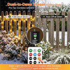 Christmas Patio String Lights, 33ft 100 LED Waterproof