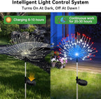 2-Pack Solar Landscape Lights for Walkway