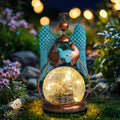 Globe Solar Lantern Set, Classic Patio Lighting