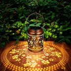 Hummingbird Solar Porch Lanterns, Decorative Waterproof LED
