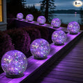 8-Pack Solar Pathway Lights, Waterproof LED Driveway Lights