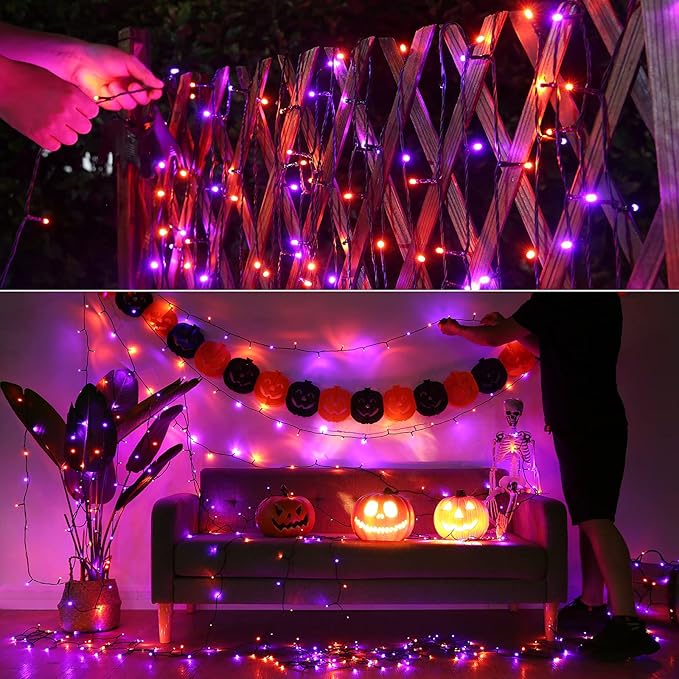 67ft Christmas LED String Lights, Waterproof Timer Lights