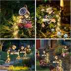 Garden Solar Lawn Figurine Light, Waterproof