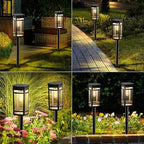 12-Pack Solar Landscape Lights for Walkway
