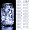 7ft Cool White Outdoor Edison String Lights, Weatherproof
