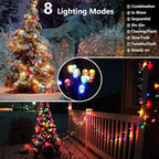 Battery Christmas Lights, 66ft Multicolor Remote & Timer