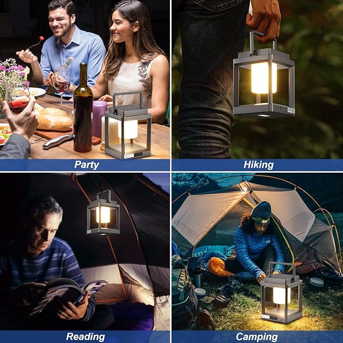 Garden Solar Lanterns, Waterproof LED Garden Lights