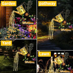 Solar Walkway Path Lights, Waterproof