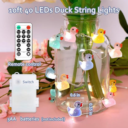 Outdoor String Lights, 10ft Warm White Waterproof LED