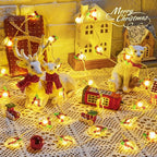 Christmas Patio String Lights, 10ft 30 LED Waterproof