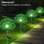 Solar Driveway Path Lights 2-Pack, Waterproof