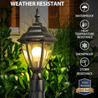 Lamp Post Light for Outdoor Posts, Waterproof