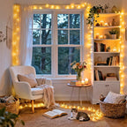 Christmas Fairy Lights 4-Pack, 5ft 50 LED Battery Twinkle Lights