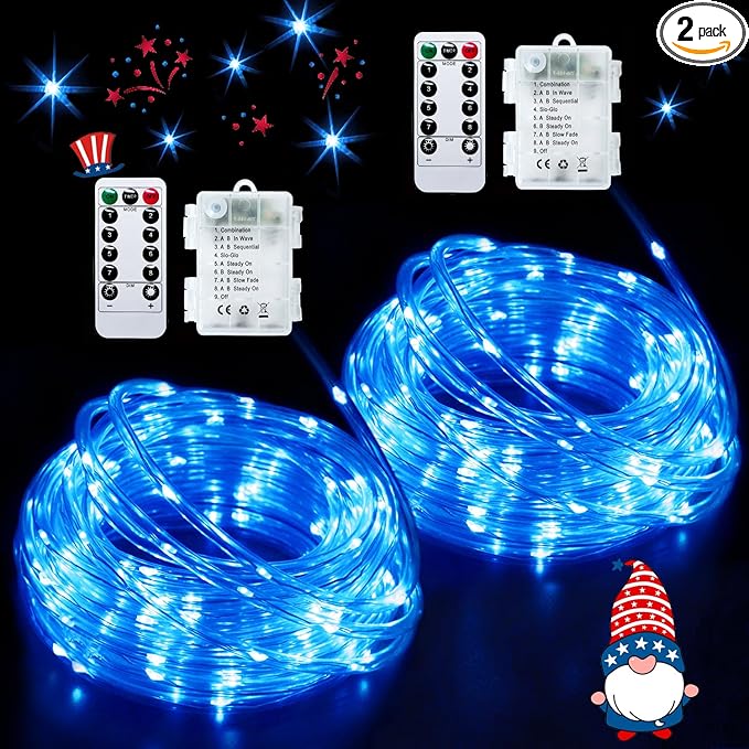 66ft LED Rope Lights, Remote Control Color-Changing